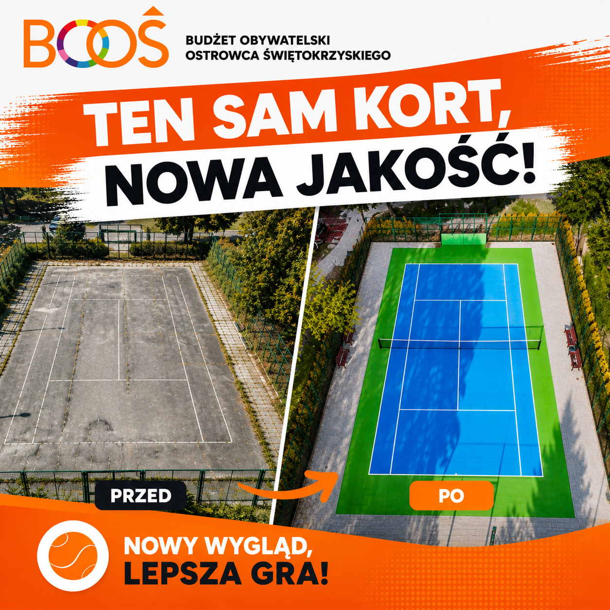 kort tenisowy