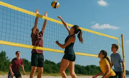 the Beach Volleyball Tournament